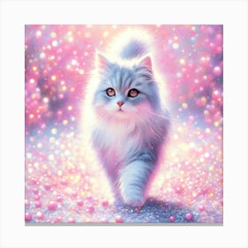 Feline Creative Cat Illustration 76 1 Canvas Print