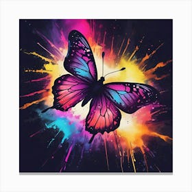 Butterfly Painting 290 Canvas Print