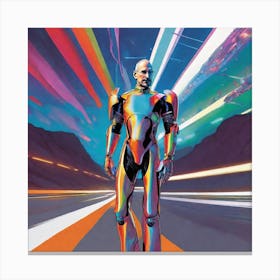 Cyborg 55 Canvas Print