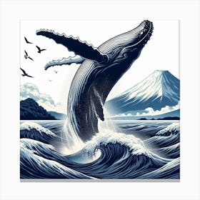 Humpback Whale Canvas Print
