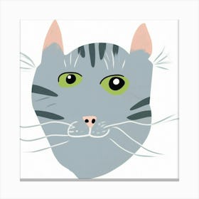 Cat'S Face Canvas Print