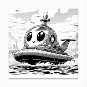 Hovercraft Canvas Print