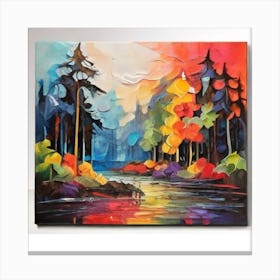 Forest Landscape 2 Canvas Print