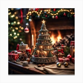 Christmas Tree Canvas Print