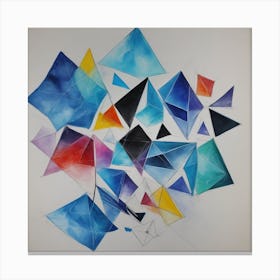 Geometric Shapes Canvas Print