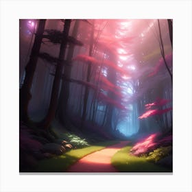 Ethereal Grove Canvas Print