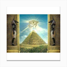 Egyptian Pyramid 1 Canvas Print