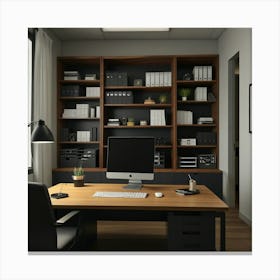 Default Create A Unique Of Office Equipment 3 Canvas Print