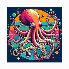 Octopus 1 Canvas Print