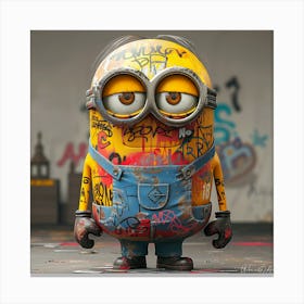 Minion Graf Canvas Print