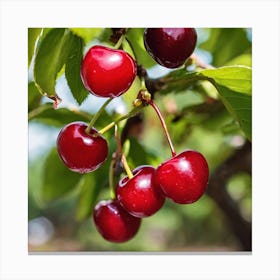 Cherry Tree Canvas Print