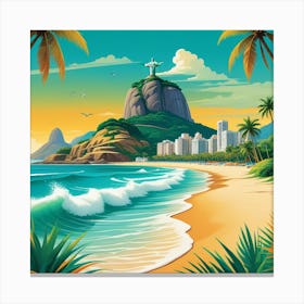 Rio De Janeiro Canvas Print