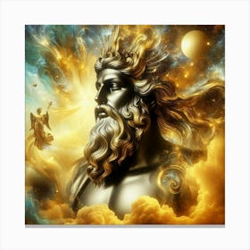 God Of The Sky Canvas Print