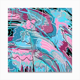 Cool Abstract Art Canvas Print