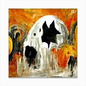 Halloween Pumpkins 3 Canvas Print