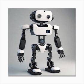 Robot 6 Canvas Print