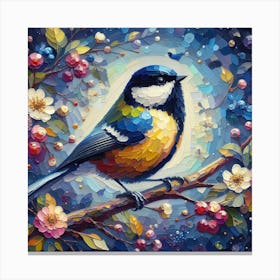 Bird Tit 4 Canvas Print