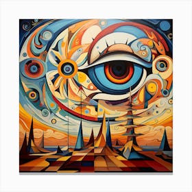 Eye Of The World 3 Canvas Print