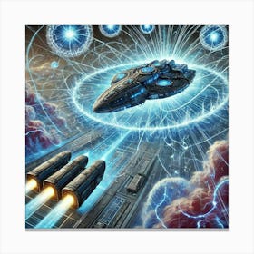 Ionosphere Ionis Leviathan Shielding Converted Canvas Print