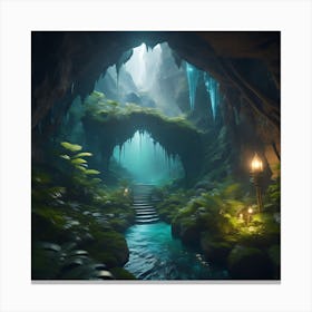 Mystical Beauty Canvas Print