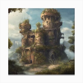 Fantasy Castle 18 Canvas Print