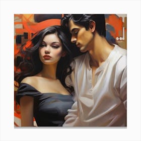 Couple Canvas Print