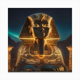 Egyptian Sphinx 7 Canvas Print