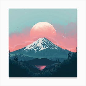 Mt Fuji 4 Canvas Print