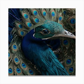 Peacock Canvas Print