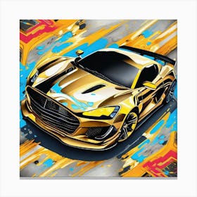 Hot Wheels Canvas Print