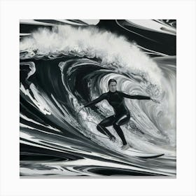 'Surfing' 2 Canvas Print