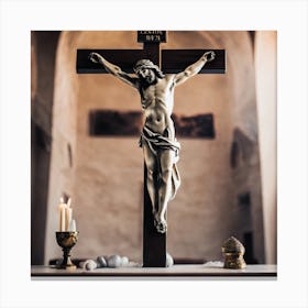 Cross Of Jesus Canvas Print