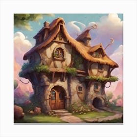 Fairy House 2 Canvas Print