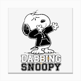 Dabbing Snoopy Series (4) Canvas Print