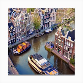 Amsterdam Canals 5 Canvas Print