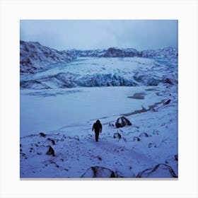 Glacier Canvas Print