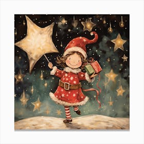 Santa Claus 25 Canvas Print