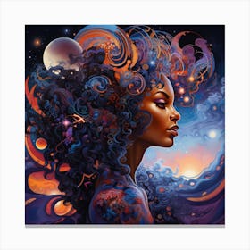 Afrofuturism 76 Canvas Print