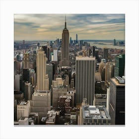 Building Canvas Print