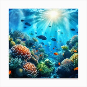 Coral Reef 2 Canvas Print