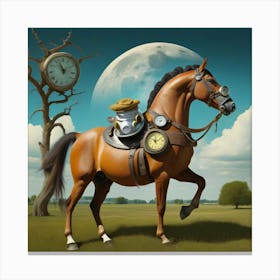 Steampunk Horse Canvas Print