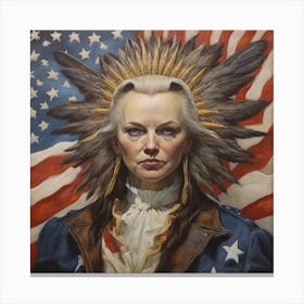 'American Woman' Canvas Print