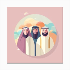 Arabic Men 1 Canvas Print