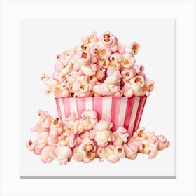 Popcorn In A Cup 6 Canvas Print