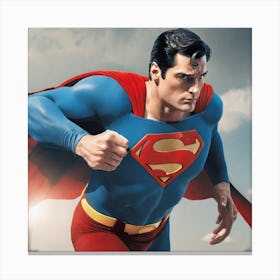Superman 33 Canvas Print