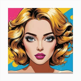 Pop Girl Canvas Print