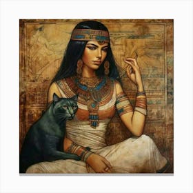 Egyptian Woman 1 Canvas Print