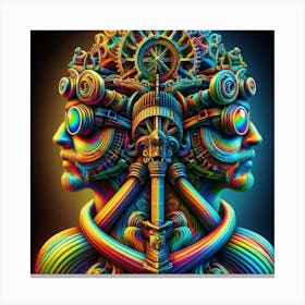 Psychedelic Art 4 Canvas Print