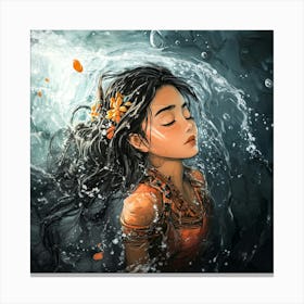 Oceanic Mermaid Canvas Print