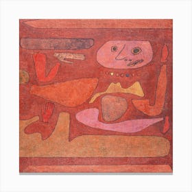 The Man Of Confusion (1939) Paul Klee Canvas Print